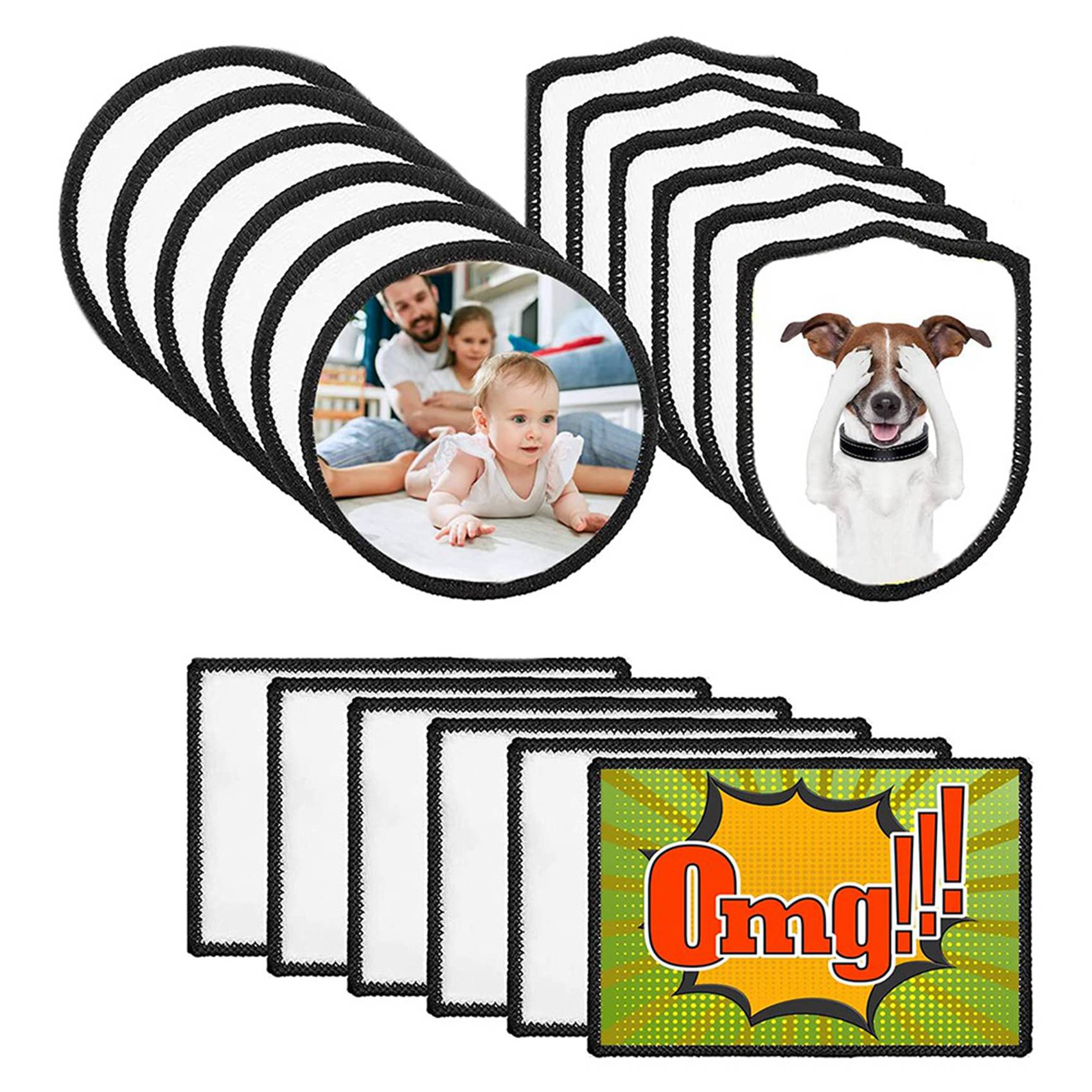 48 peças de patches de sublima - Hat Sublimation Blank avaliação e preço